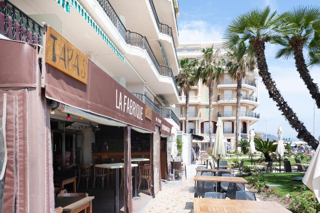Superbe Studio Avec Terrasse En Front De Mer مينتون المظهر الخارجي الصورة